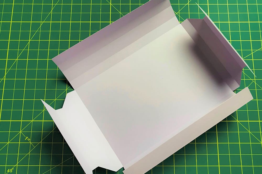 Tutorial para fazer Moldura de Papel com Molde Grátis