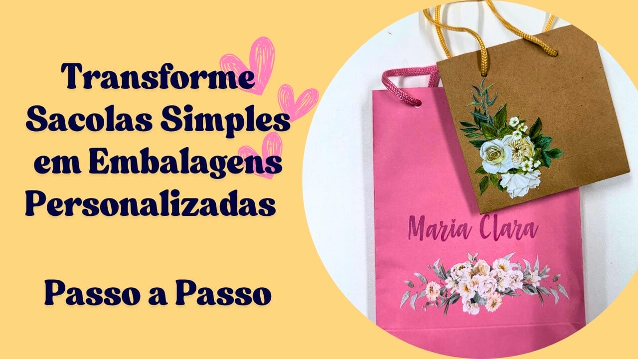 Como Personalizar Sacolas de Papel Prontas com Sua Logo